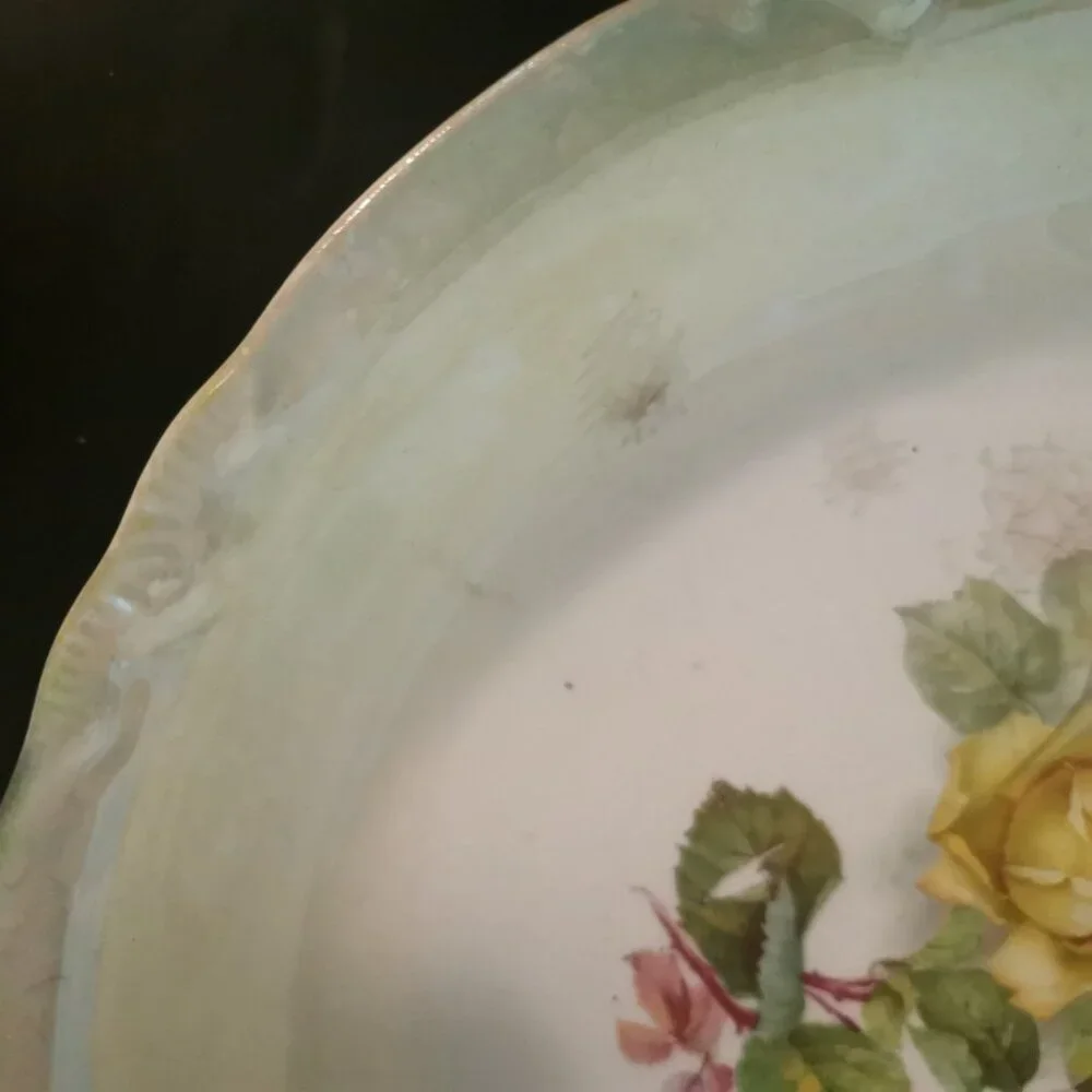 Vintage Thompson Francis‎ Lusterware Serving Bowl 8.6 